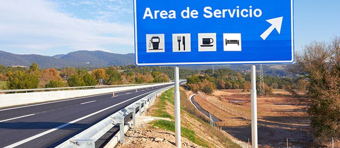 22184 – Service area with hotel strategic location on Highway Madrid-Zaragoza
